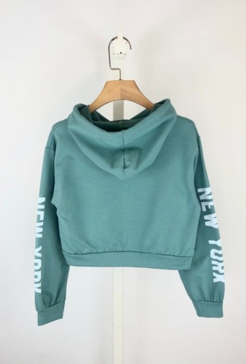 Mini mignon ensemble jogging en coton1 green 4